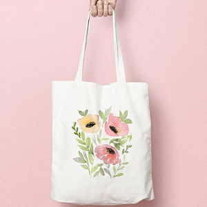 Plain Cute Shopper Bag