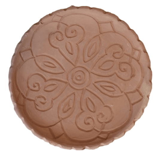 Decorative Pottery Plate Clay