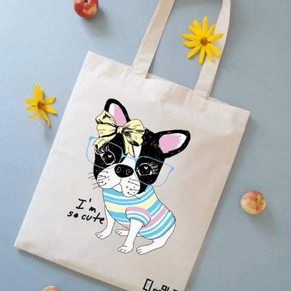 Plain Cute Shopper Bag
