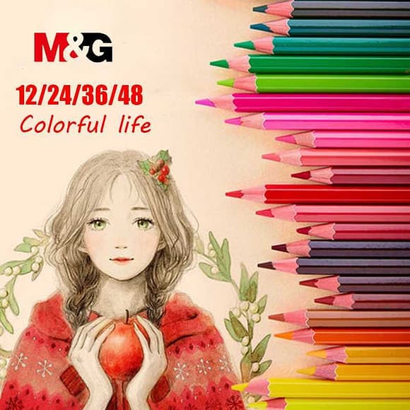 M&G Pencil Watercolor Aquarelle