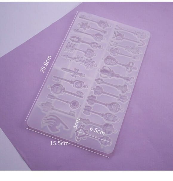 Vintage Keys Resin Mold